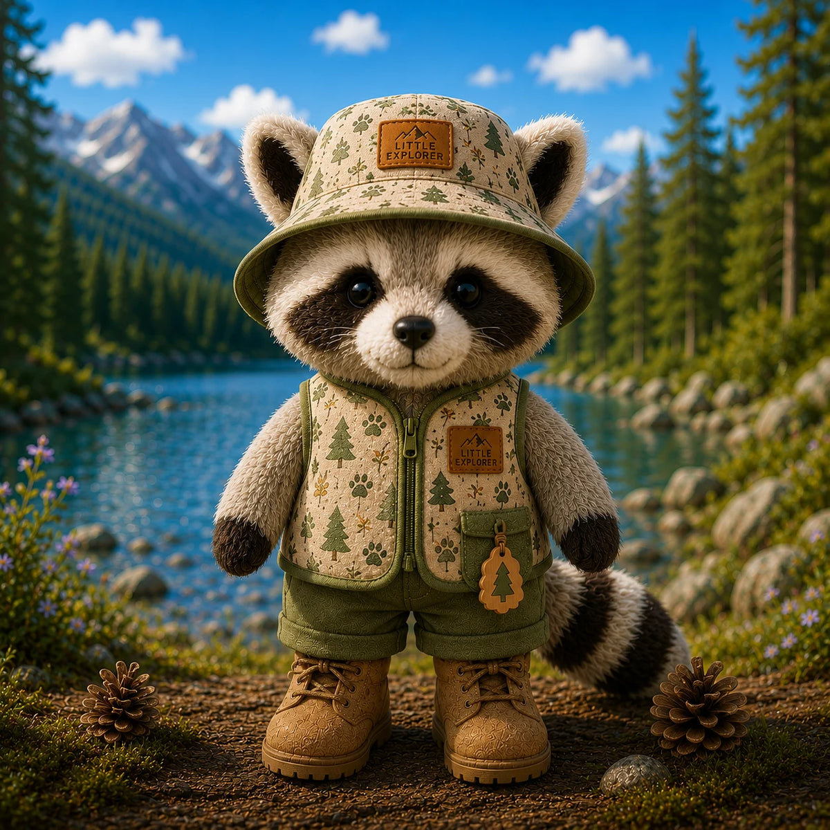 Trail Raccoon