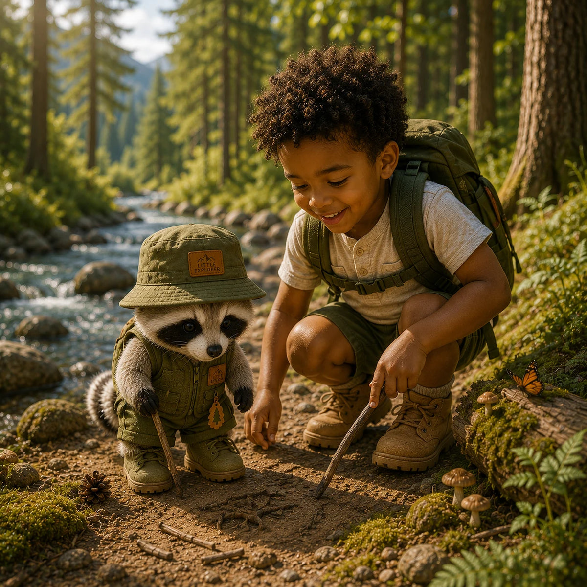 Trail Raccoon