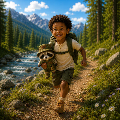 Trail Raccoon